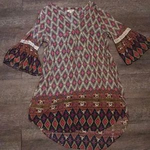 Umgee tunic high low dress